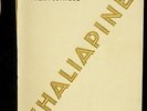 Programme Opéra comique 1932 Prince Igor Chaliapine NM