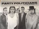 U2 - Party Politicians Italian Tour May 87 - RARE 2 x Yellow Vinyl LP