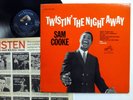 SAM COOKE Twistin the Night Away LP Rca 2555 Stereo VG++vinyl SOUL Pop 1962 #546