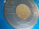 Maurice Chevalier super rare BLUE 45rpm vinyl Valentine / Louis on RCA 0005 MINT