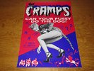 The Cramps - Can Your Pussy Do The Dog? - Original 1986 UK promo poster