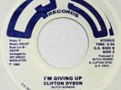 CLIFTON DYSON I’m Giving Up Q.S. 45 modern soul boogie NM 7”