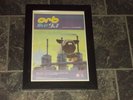 The Orb-Live 93-1993 Original poster sized advert framed