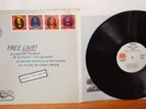 FREE LIVE 1971 RARE  WHITE LABEL PROMO A&M SP-4306 STEREO ENVELOPE COVER