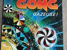 GONG GAZEUSE LP PIERRE MOERLEN VINYL UK VIRGIN 1976 ORIGINAL WITH POSTER
