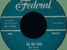 CAL GREEN The Big Push / Green's Blues 45rpm Federal 1958 R&B guitar instro
