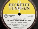 Bach: Cello Suites 1 & 2 - Annlies Schmidt De Neveu **Ducretet Thomson ED1 LP**