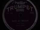 VERY RARE 1952 ORIGINAL BLUES-TRUMPET 146-(ELMORE) ELMO JAMES-DUST MY BROOM-78