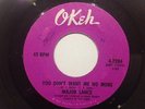 Northern Soul - Major Lance - You Dont Want Me No More on Okeh