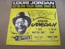 LOUIS JORDAN Go Blow Your Horn  (Part 2)   10 inch LP   ALADDIN label NEAR MINT
