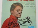 RARE 45 T EP SIXTIES  CLAUDE FRANçOIS AVEC  DEDICACE