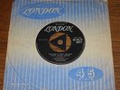 CARL PERKINS   BLUE SUEDE SHOES b/w HONEY DON'T   UK SILVER LONDON TRI 7