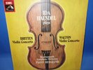 HMV ASD 3483 *1ST LABEL* IDA HAENDEL BERGLUND *BRITTEN WALTON VIOLIN CONCERTO*