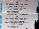 3 Tickets U2 PITCH 1 Croke Park  Dublin The Joshua Tree Tour 22.07.17