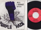 PURPLE HAZE * 1981 Belgian HEAVY METAL Private 45 * NWOBHM * Listen