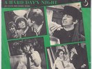 BEATLES A Hard Day's Night RARE *GREEN* VARIATION Sweden 45 unique swedish p/s