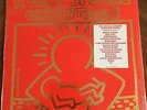 A very special Christmas record album cover by Keith Haring