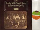 CROSBY STILLS NASH AND YOUNG deja vu LP EX-/EX- K50001 A3/B1 uk atlantic