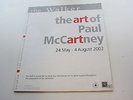 PAUL McCARTNEY  2002   WALKER GALLERY LIVERPOOL  PAINTING EXHIBITION CATALOGUE