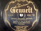 HEAR pre war hawaiian guitar 78 SAM KU Sweet Georgia Brown GENNETT electrobeam