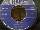 THE CROWS 45 Sweet Sue / Baby Doll RAMA DOO WOP RARE