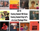 Miles Davis 10 LP Set  All Limited Edition Factory Sealed 180 Gram Vinyl Lp's