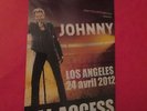 PASS promo v i p plastique  johnny hallyday los angeles