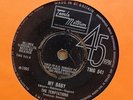 THE TEMPTATIONS MY BABY / DON'T LOOK BACK OG UK TAMLA MOTOWN 7