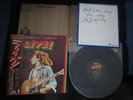 Bob Marley & The Wailers Live Japan Vinyl LP with OBI Promo Replica Signed Card