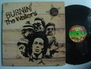 BOB MARLEY & The WAILERS Burnin' REGGAE LP Orig. TUFF GONG ILPS 9256 Sterling