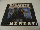 PARADOX - HERESY - ROADRUNNER RECORDS  - DUTCH PRESSING -