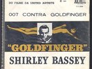 JAMES BOND GOLDFINGER PRESSAGE BRESIL Chant: SHIRLEY BASSEY 33T EP ODEON 1965