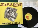 ZERO BOYS Vicious Circle   Rare 1982 Original US Nimrod KBD Punk LP with inners