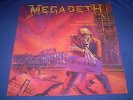 MEGADETH-PEACE SELLS...BUT WHO'S BUYING? 1991 FAME VINYL EX/EX-metallica-slayer