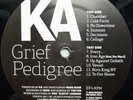 kA gRIEF pEDIGREE vINYL 1ST pRESS lP rECORD sTICKERS rOC mARCIANO wESTSIDE gUNN