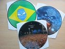 IRON MAIDEN Rock In Rio UK triple picture disc LP in fold out sleeve