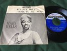 RARE  MARY WELLS MOTOWN Soul 45 & Picture Sleeve   STRANGE LOVE