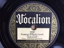 Dick Powell on Vocalion 78 RPM #15686 SUPPOSE NOBODY CARED