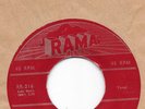HEARTBEATS * 45 * A Thousand Miles Away * 1950's * VG++ ORIGINAL Vinyl RAMA $60.