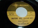 Clete Grayson THURSTON TRIO Nature Girl PACIFIC 45 1961 CA Soul Popcorn TEEN POP
