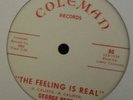 George Pepp - The Feeling Is Real - Coleman 80  - Re-issue
