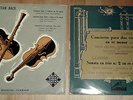 Bach Violin Concertos Handel Trio Sonata Erlih Barchet de Vito Menuhin 2LP 10''