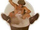 AC/DC   Shaped Disc -You Shook Me All Night Long -1986 Atlantic A9377P