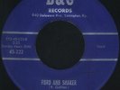 JAMES GALLAGHER Ford And Shaker / Are You The One Rockabilly 45 VG++ RARE
