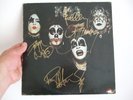 KISS SIGNED IN GOLD - NO KISSIN TIME ORIG. 1ST PRESSING  LP ACE GENE PETER PAUL