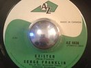 SERGE FRANKLIN rare Exister sitar psych freakbeat Disques AZ NM 45 HEAR