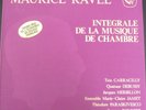 RAVEL chamber music / QUATUOR DEBUSSY - THEODORE PARASKIVESCO ../ CALLIOPE