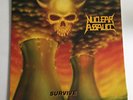 Nuclear Assault - Survive - Orig. 1988 Combat Vinyl - w/ Insert & Merch Form