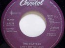 THE BEATLES - CANT BUY ME LOVE -YOU CANT DO THAT 1988 45 RPM CAPITOL RECORD NEW