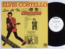 ELVIS COSTELLO Live At The El Mocambo CBS LP VG+/VG++ canada